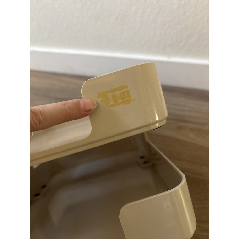 William Sklaroff Radius One Desk Organizer Tray Tan Beige Vintage Mid Century - Picture 4 of 10